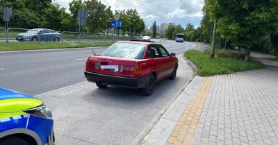 Skrajnie nieodpowiedzialne zachowanie kierowcy prowadził pod wpływem narkotyków, w samochodzie ciężarna partnerka i małe dziecko