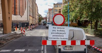 Zamknięto 110-metrowy odcinek ulicy Wjazdowej